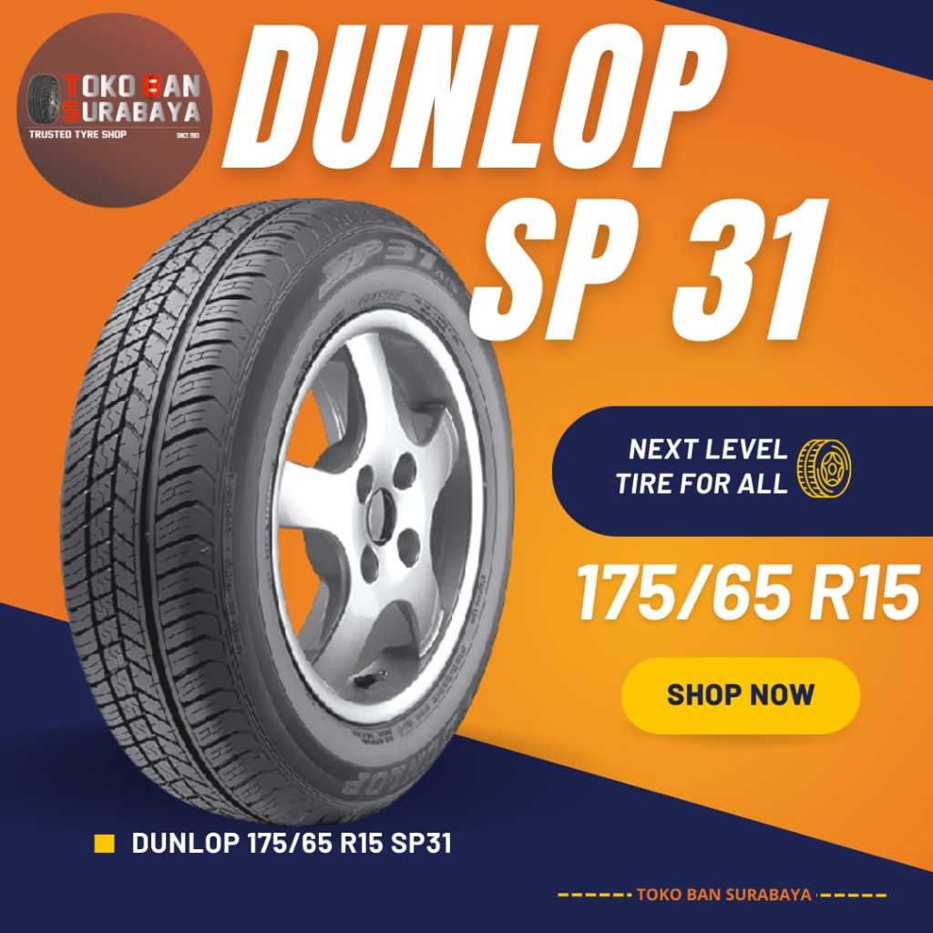Ban Dunlop DL 175/65 R15 175/65R15 17565R15 17565 R15 175/65/15 R15 R 15 SP31 SP 31 ORIGINAL