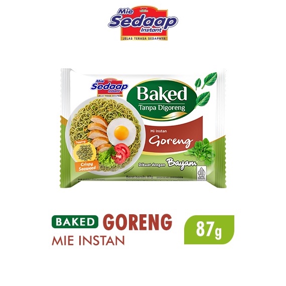 

KODE SXV796 Sedaap Mie Instan Baked Goreng 87gr x5