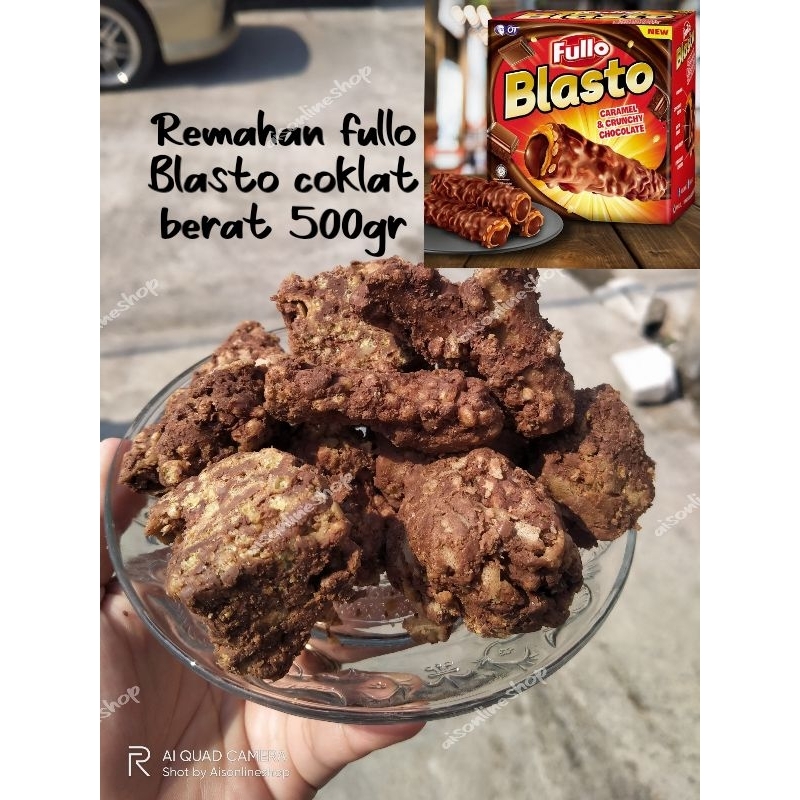 Remahan fullo Blasto coklat berat 500gr