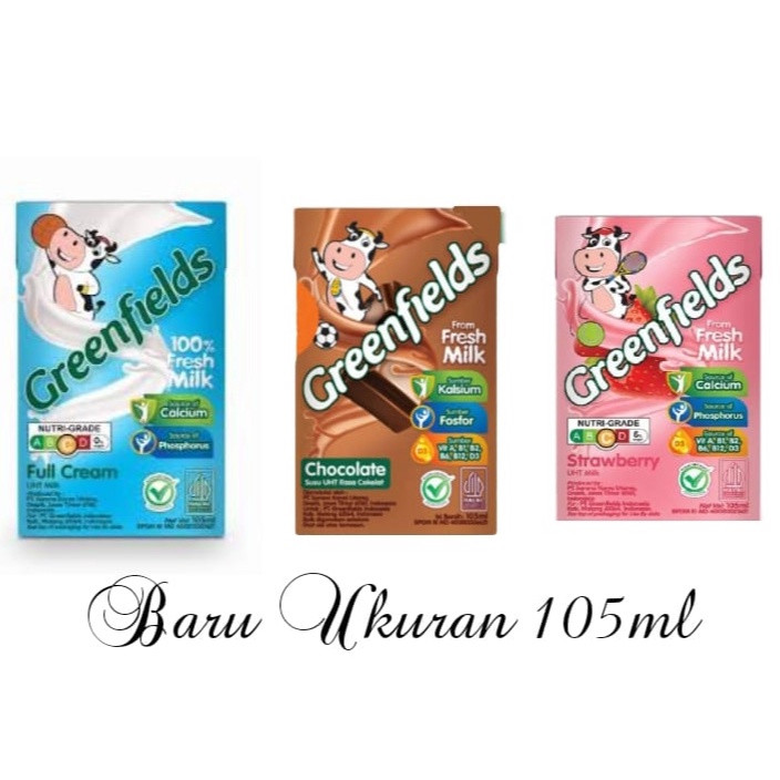 

TIPE IZG020 Susu Greenfields UHT 105ml x 40pcs