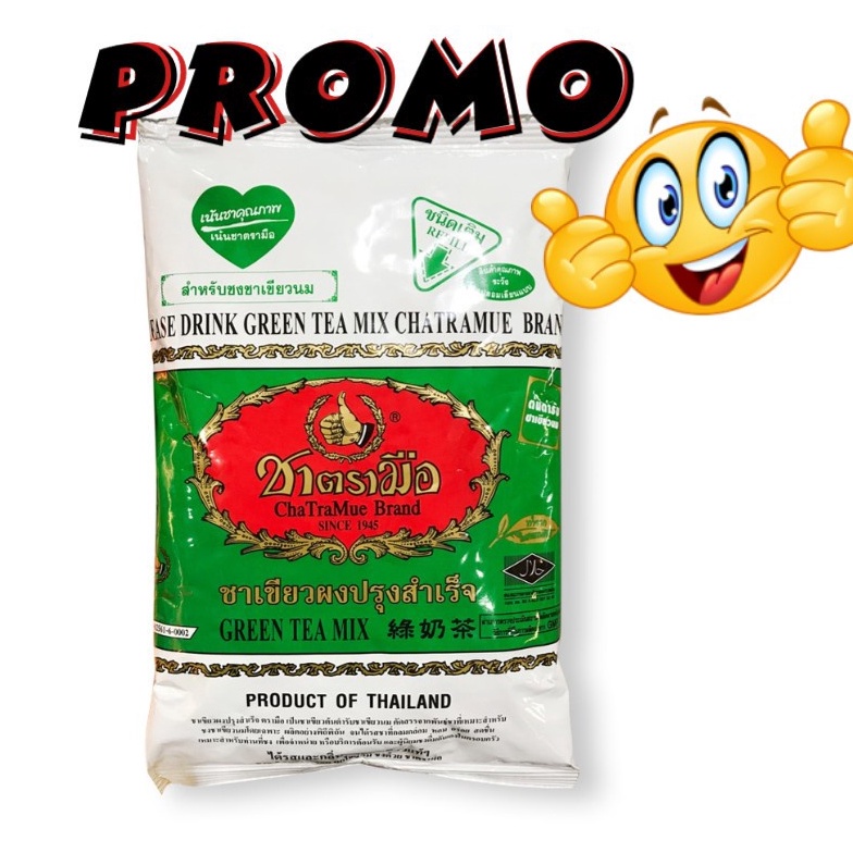 

KODE QVK720 THAI GREEN TEA CHATRAMUE 200GR/ PROMO THAI GREENTEA TEH HIJAU 200GR CHATRAMUE