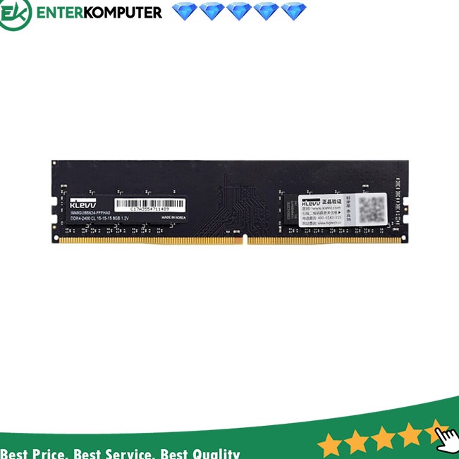 Murah KLEVV DDR4 Value Series PC21300 2666MHZ 4GB (1x4GB) / RAM DDR4 4GB