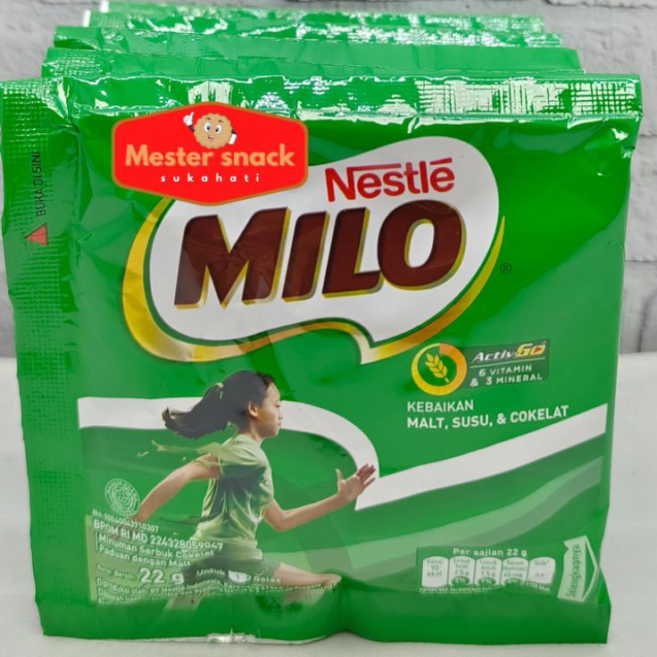 

Readystock Susu Milo Renceng 22 gram (1 renceng isi 10 pcs)