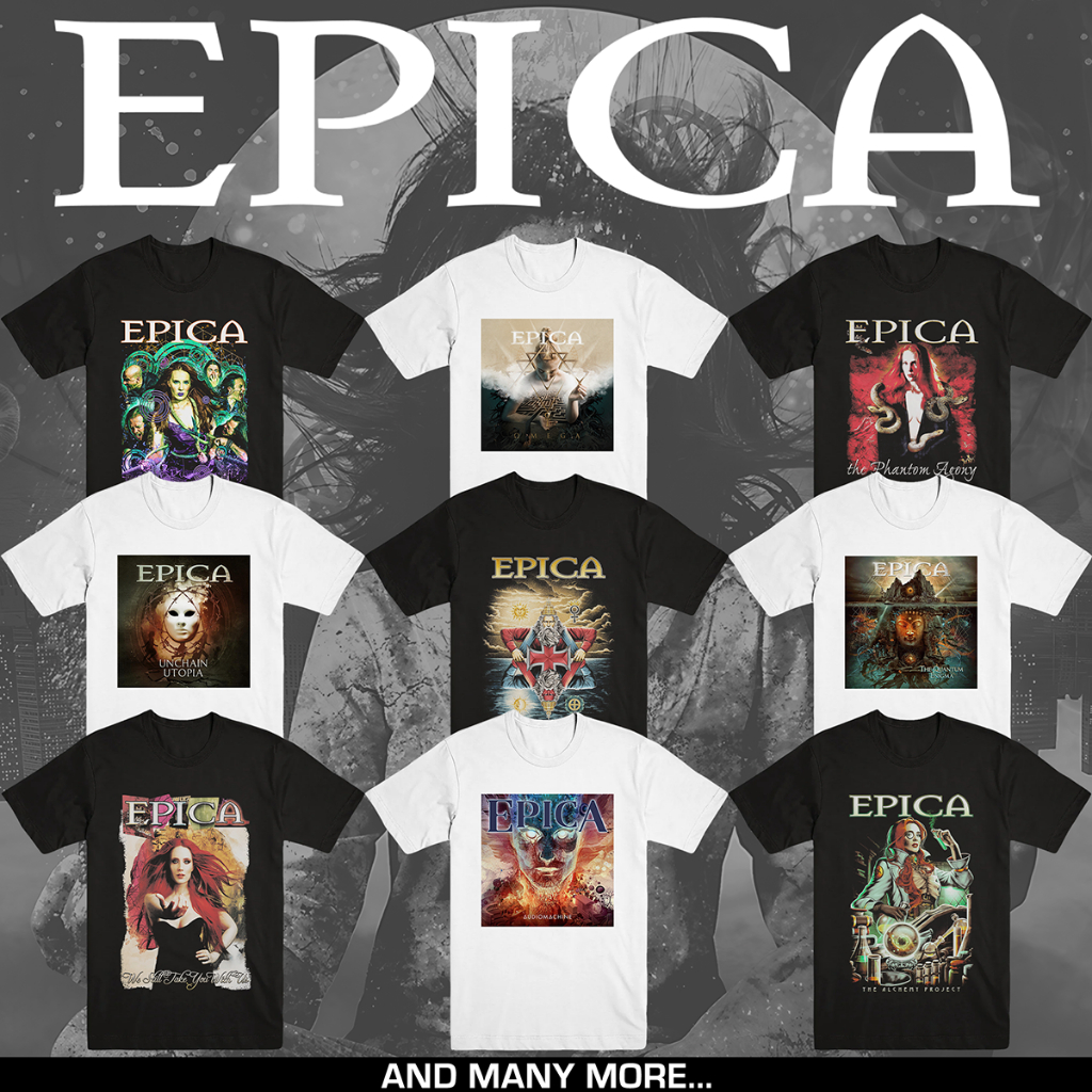 EPICA | T-SHIRT BAND | SYMPHONIC METAL | MERCHANDISE