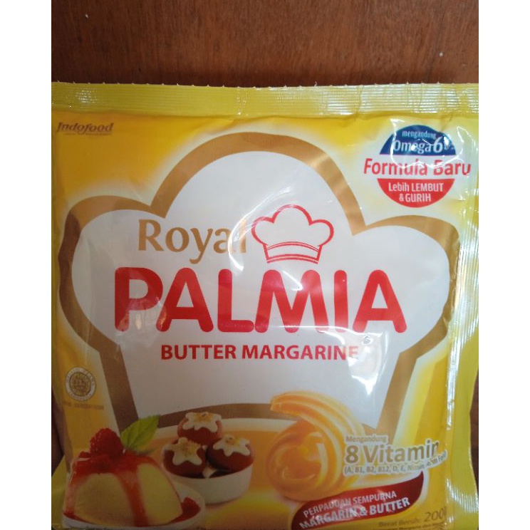 

MODEL CSD837 Palmia royal margarine 200gr SASET