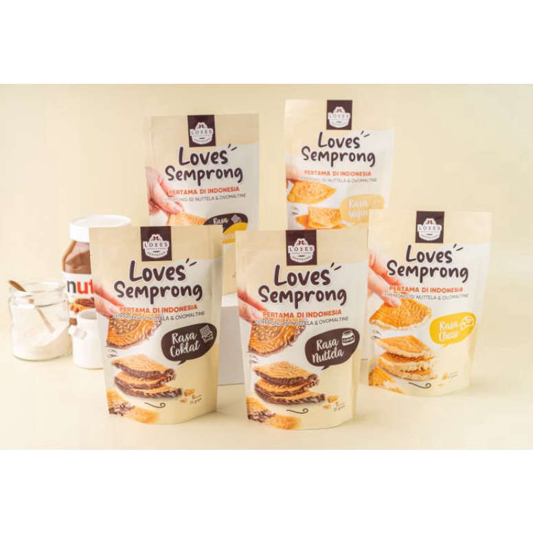 

[✪H46➢] Loves Semprong Kemasan Pouch dari dari 13k-15k Impor Terbaru