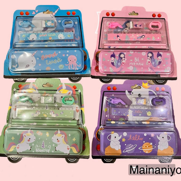 

Terupd@te FANCY Set Stationery kotak pensil lengkap mainaniyo set paket alat tulis Paling Laris