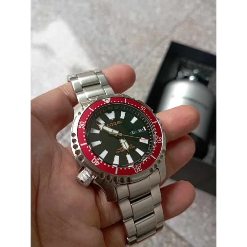 Jam Tangan Pria Citizen NY0091-83E Promaster Diver 42mm Hitam Stainless Steel