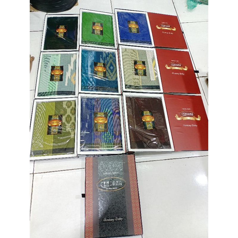 sarung dewasa Cendana dobby kembang original