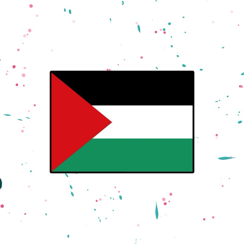 

PALESTINE FLAG STICKER FREE PALESTINE
