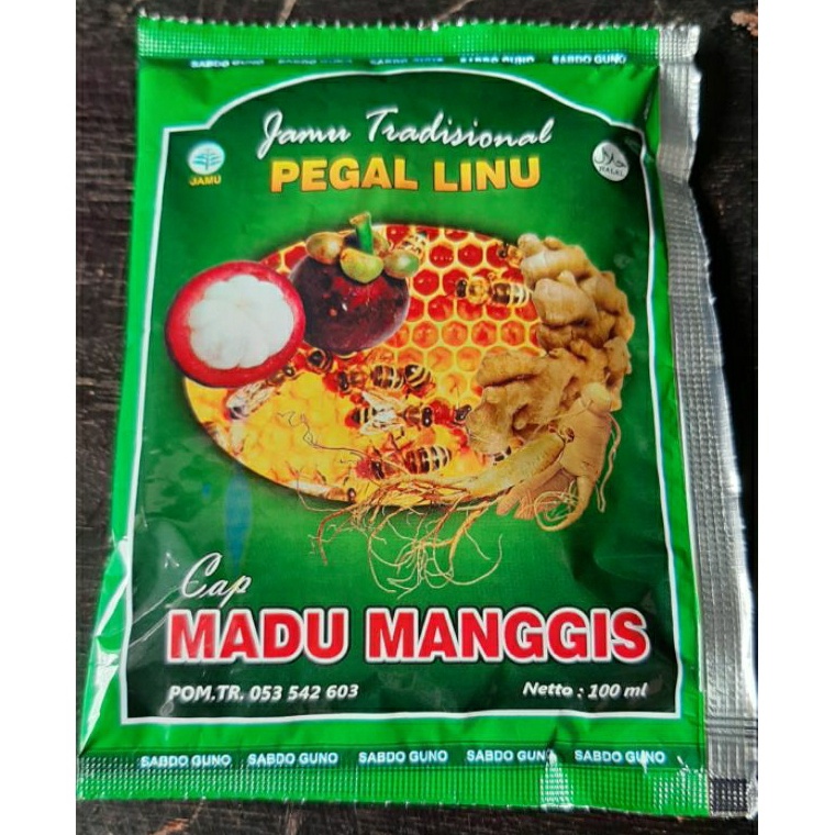 

Ready Stock jamu pegal linu cap madu manggis premium quality mzyji