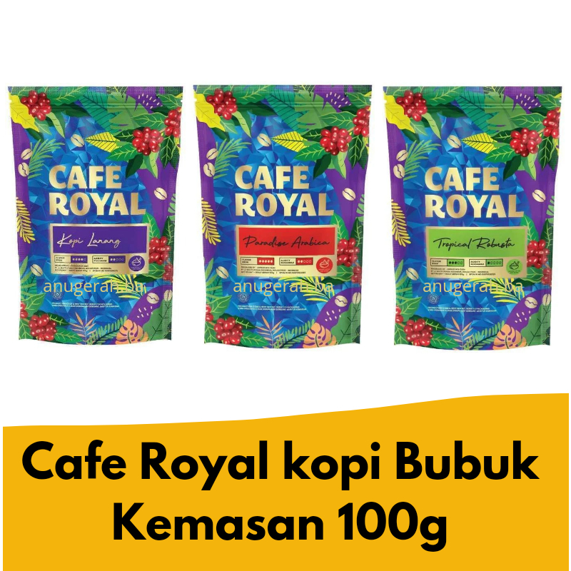 

Cafe Royal - Kopi Bubuk Dalam Kemasan 100 gr