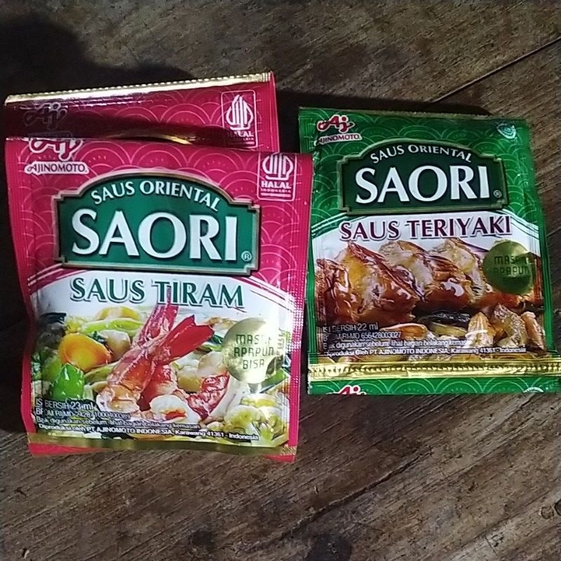 

SAORI Saus Tiram & Teriyaki 23Ml