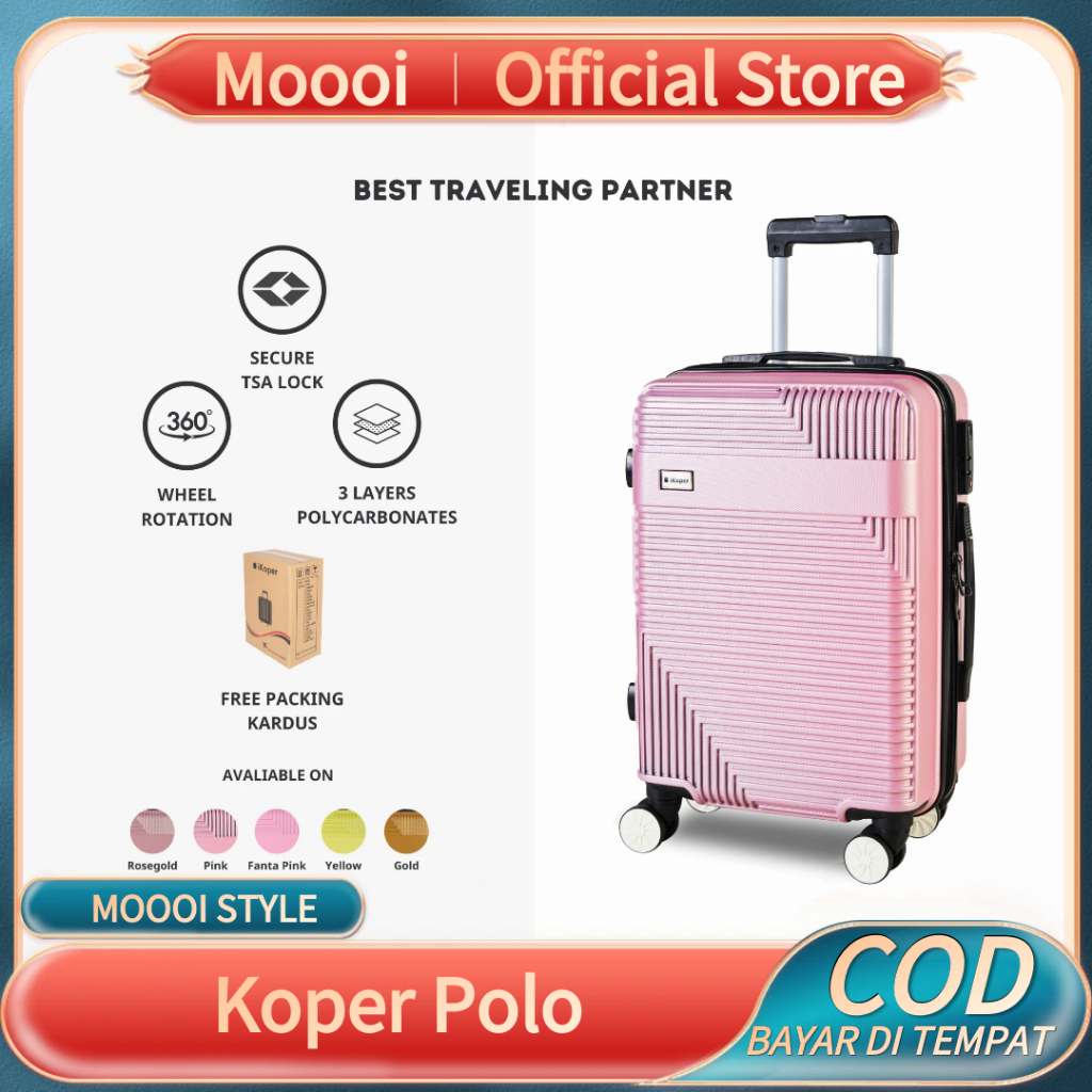 MOOOI Koper 24 Inch Polo Koper Fiber Import Murah