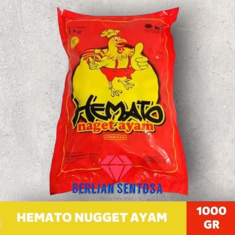 

hemato chicken nugget 1kg nugget ayam hemato 1kg