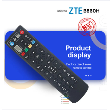 Remot / Remote Receiver STB USEE TV Speedy TV ZTE ZXV10 B860H (HITAM) / ecer dan grosir