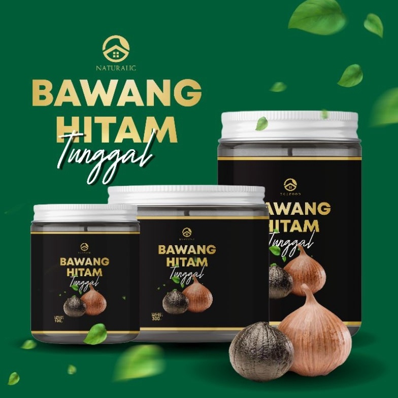 

TP4043 Naturalic Bawang Tunggal / Bawang Hitam Tunggal / Bawang Putih Hitam / Bawang Hitam / Black Garlic / Bawang Hitam kualitas premium 300 gram ❈COD