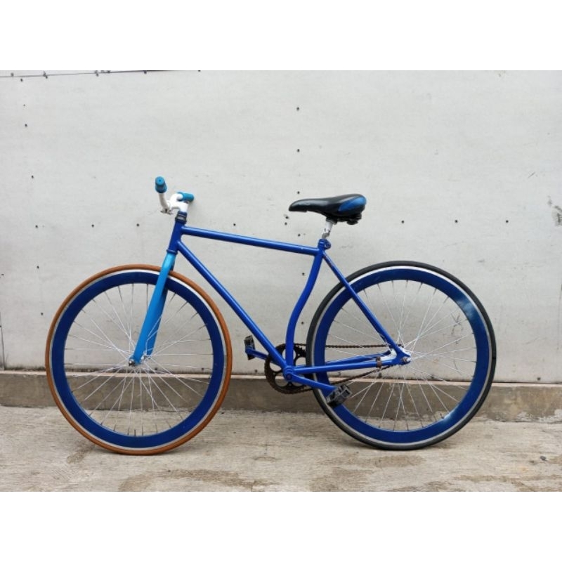 Sepeda fixie rem sudah torpedo