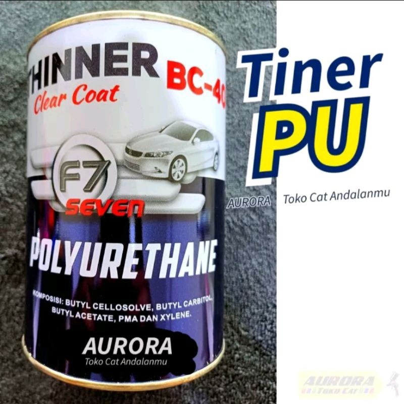 Tiner PU BC40 Thinner F7 - Bagus Untuk Pengecer Cat dan Clear