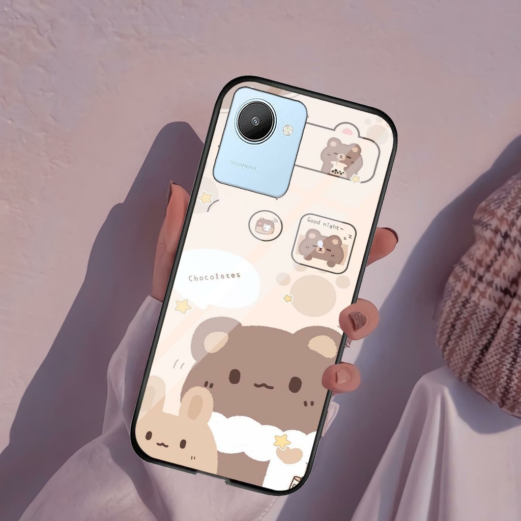 Case Realme C30 - Softcase kaca Realme C30 - Casing Hp Realme C30 - Silikon Hp Realme C30 (GC113)