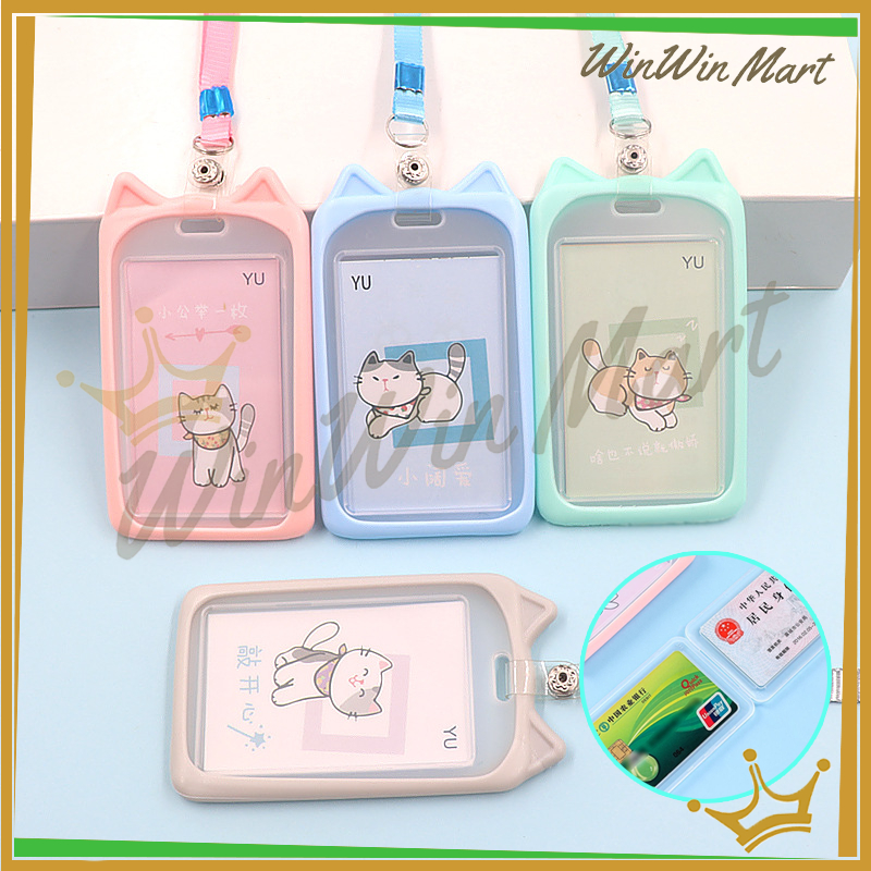 

Holder Gantungan Tali Kartu Akses/Name Tag Karakter/Gantungan Tali Kartu Akses Kantor Busway Lanyard