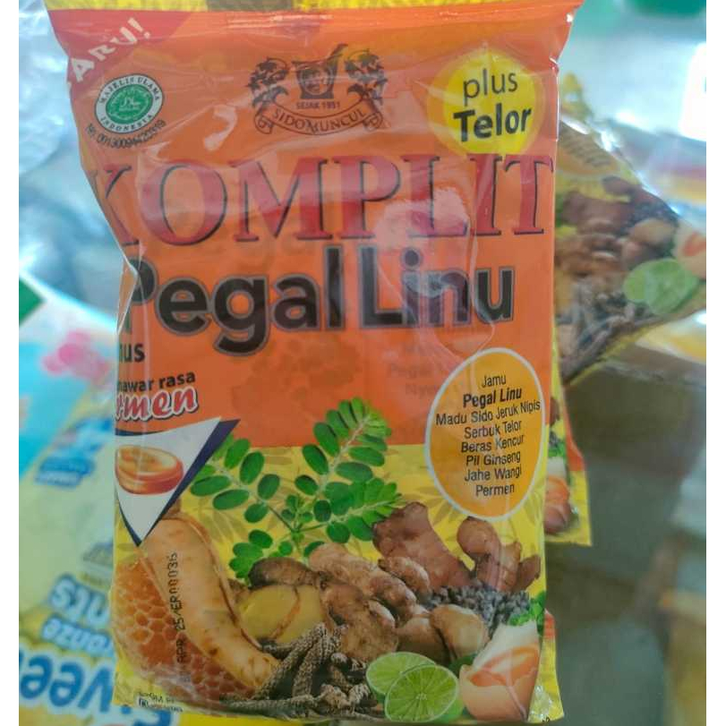 

JAMU PEGAL LINU KOMPLIT PLUS TELOR Sachet