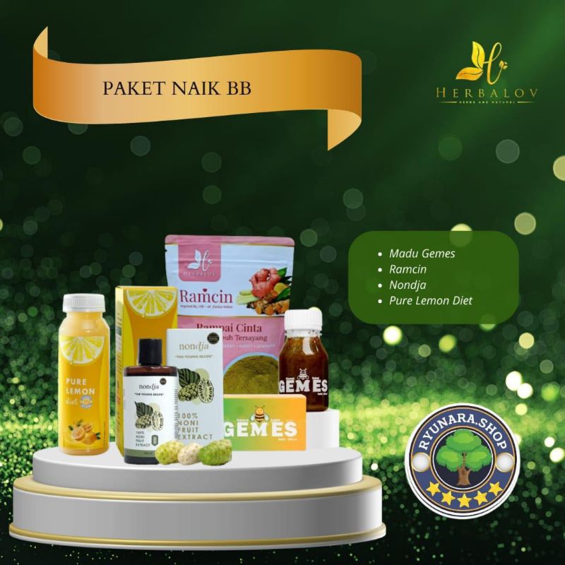 PAKET NAIK BERAT BADAN HETBALOV/GEMUK SEHAT/NAIK BERAT BADAN