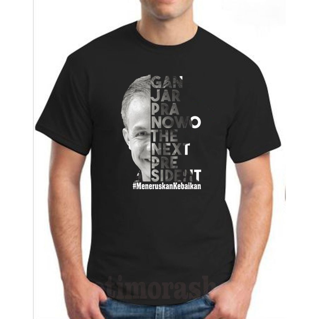 KAOS GANJAR PRANOWO/BAJU GANJAR PRANOWO PRESIDEN 2024-BAJU PEMENANG GANJAR INDONESIA MAJU/CATUN COMB