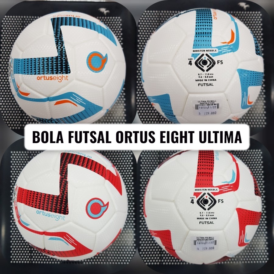 NEW BOLA FUTSAL SIZE 4 ORTUS EIGHT ORTUSEIGHT ULTIMA ORIGINAL 100%