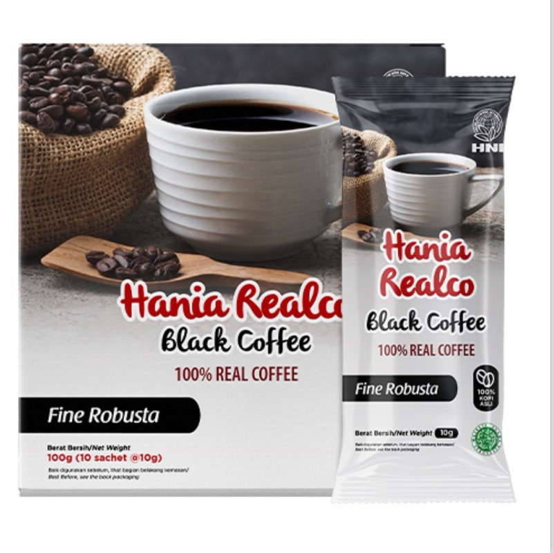 

Black Coffe Fine Robusta Hania Realco