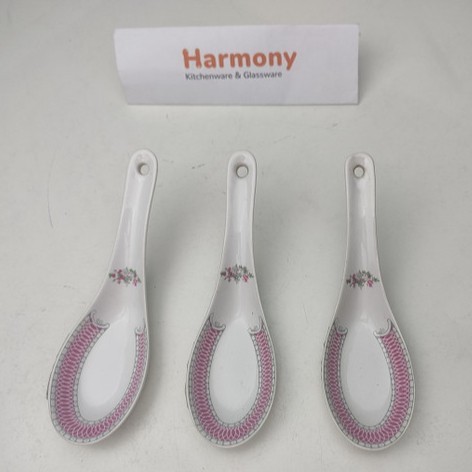 Sendok Bebek Keramik Motif Sendok Sup Bubur Es Campur