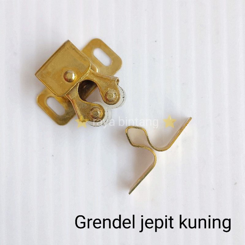 Grendel jepit kuning catches grendel mata ayam kuning capit jepit udang