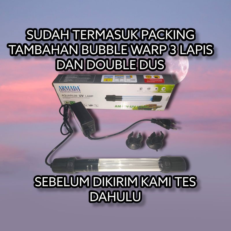 Lampu uv armada / lampu uv / lampu uv aquarium / lampu uv kolam ikan / lampu uv koi / lampi uv kolam