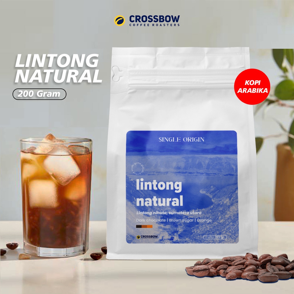 

KOPI ARABIKA LINTONG NATURAL 200 GRAM