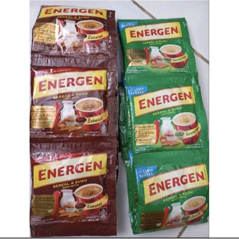 

ENERGEN KACANG HIJAU/COKLAT