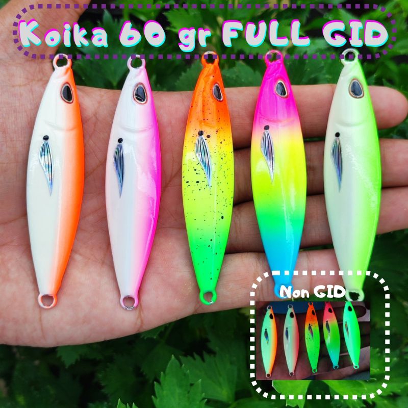 METAL JIG KOIKA 60 GR FULL GID