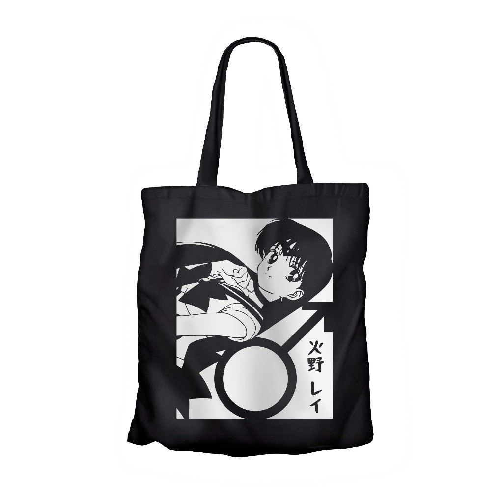 Tote bag anime SAILOR MARS - SAILOR MOON material canvas