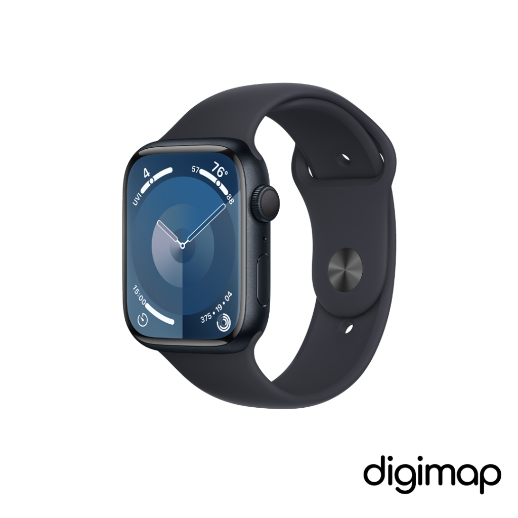 Apple Watch Series 9 Aluminium Sport Band 45 mm Midnight GPS S/M