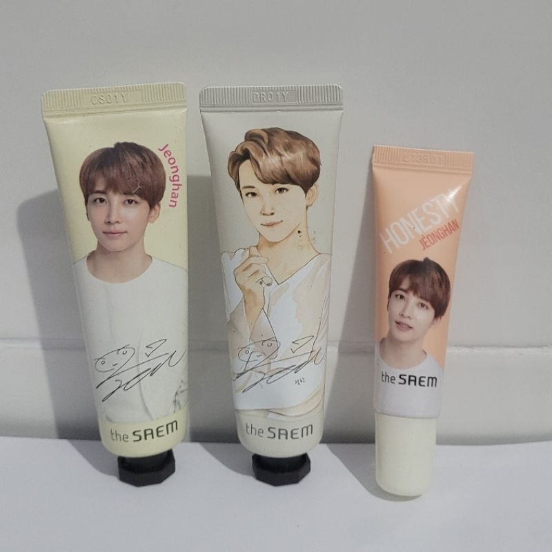 Seventeen The Saem Jeonghan Handcream Lipbalm Perfume / Parfum