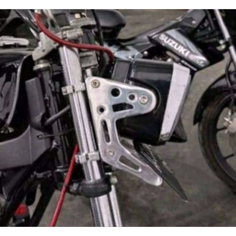 Pangkon Lampu Depan RX King Dudukan Lampu CNC set Breket Lampu RX King