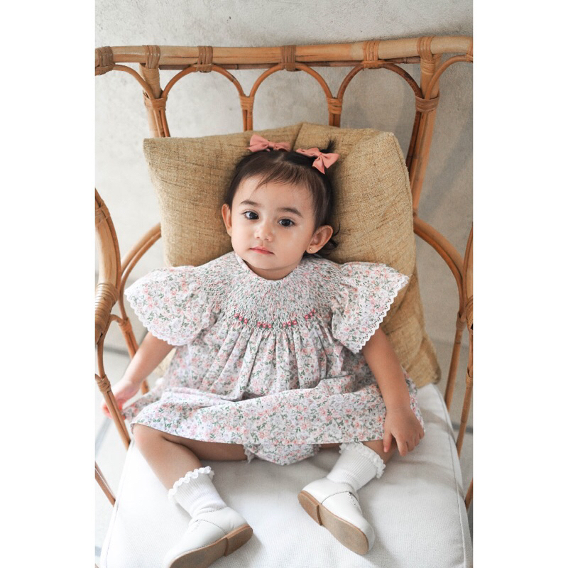 preloved smocked dress anak DBB DARCY+RAE