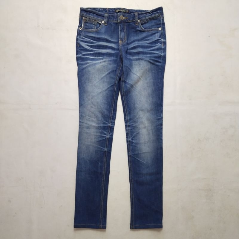 Celana jeans skinny great fading