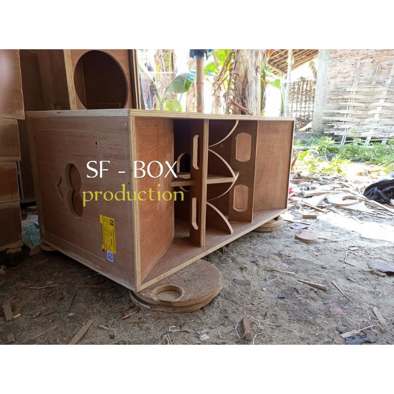 BOX CLA 15 INCH DOUBLE SPEAKER Tebal 18mili reall