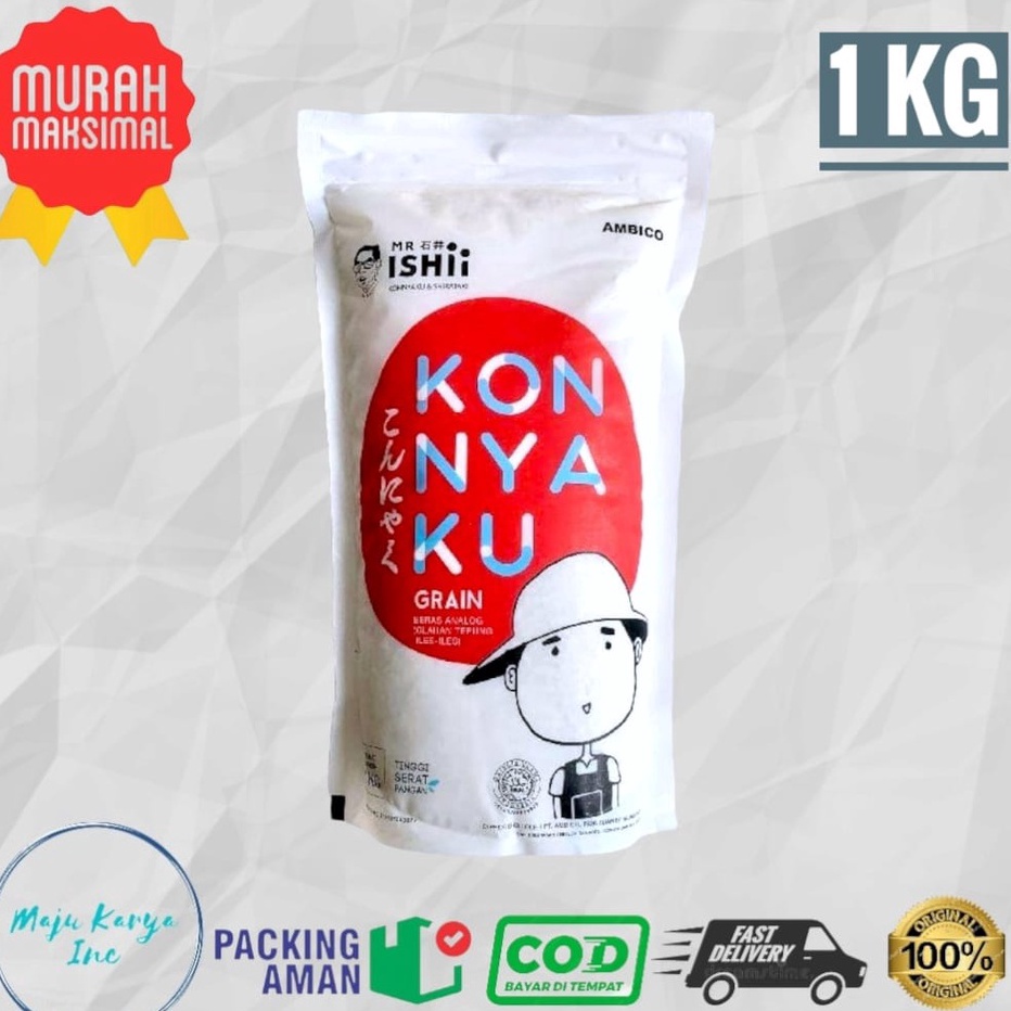 

MODEL AOS784 Beras shirataki 1kg - Konnyaku rice shirataki rice 1 kg