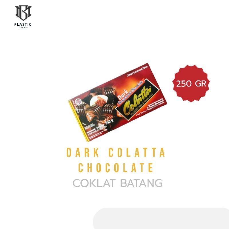 

DARK COLATA/COLATTA COKLAT BATANG 250GR