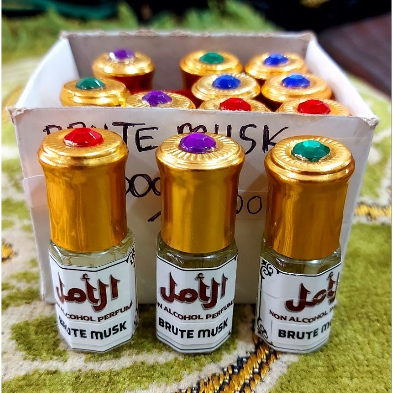 Parfum Roll Non Alkohol Brut Musk