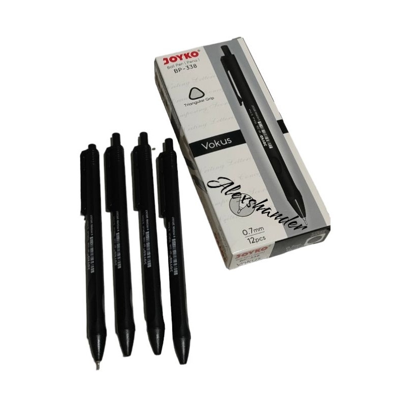 

(promo) 1 pack isi 12 pcs pulpen joyko pena gel BP-338