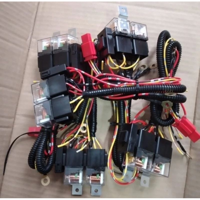 RELAY RILAI KHUSUS LAMPU TEMBAK RELAY MOBIL