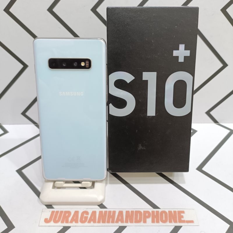 Samsung S10+ Plus 8/128GB Hp Second Seken Bekas Fullset Ex SEIN