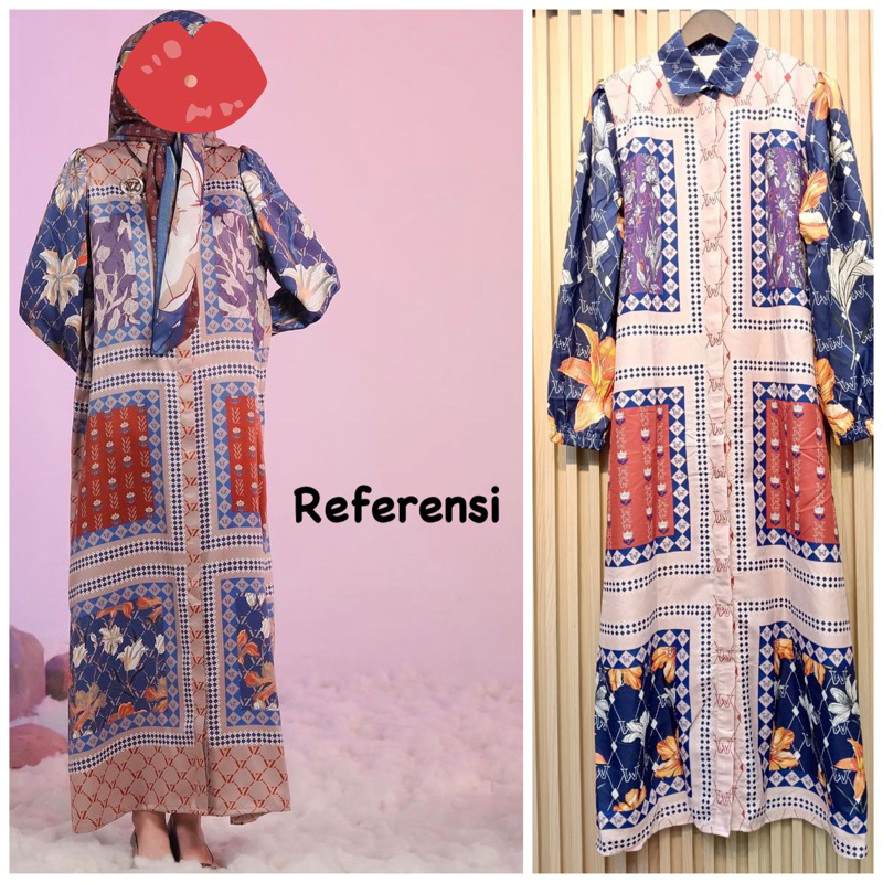 [COD] DRESS VZ ALA ALA NEW MOTIF